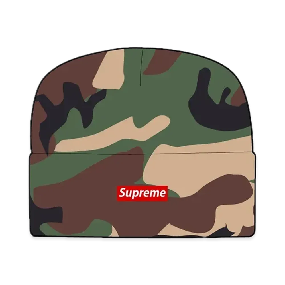 Supreme Facemask Beanie "Camo"