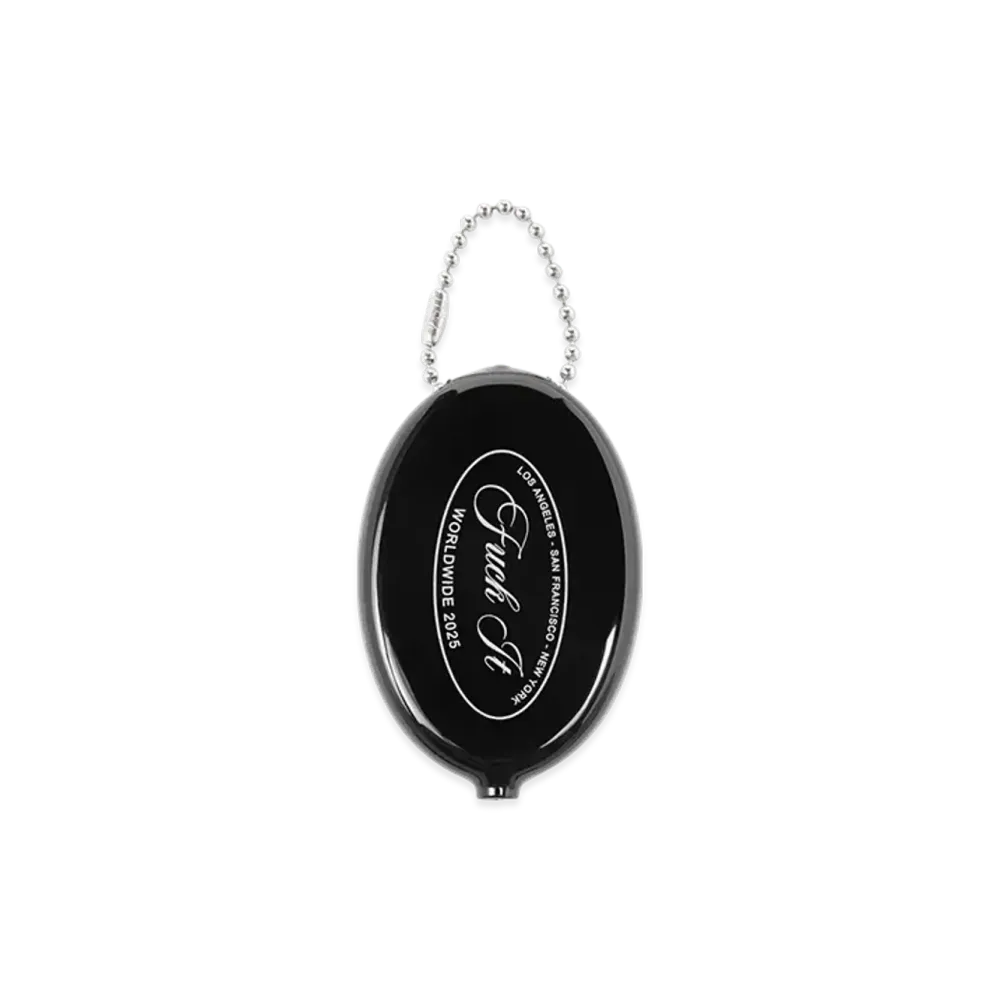 HUF Summer 25 Atelier Crest Coin Case "Black"