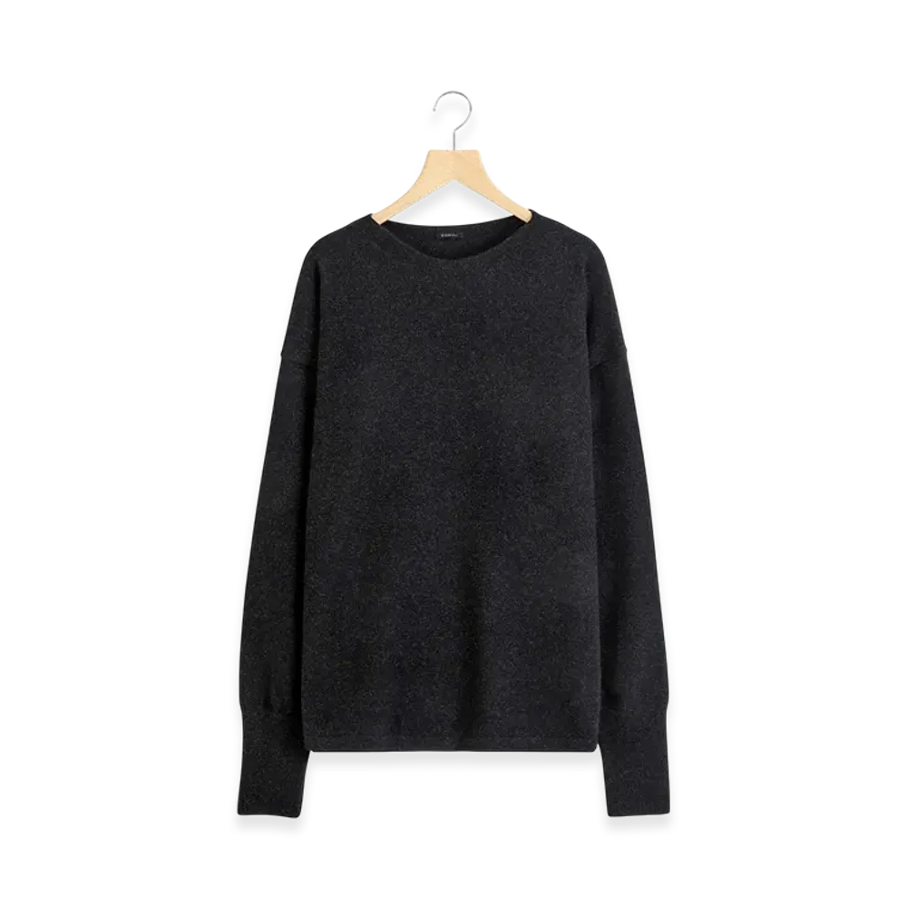 COMOLI Cashmere COMOLI Knit "Charcoal"