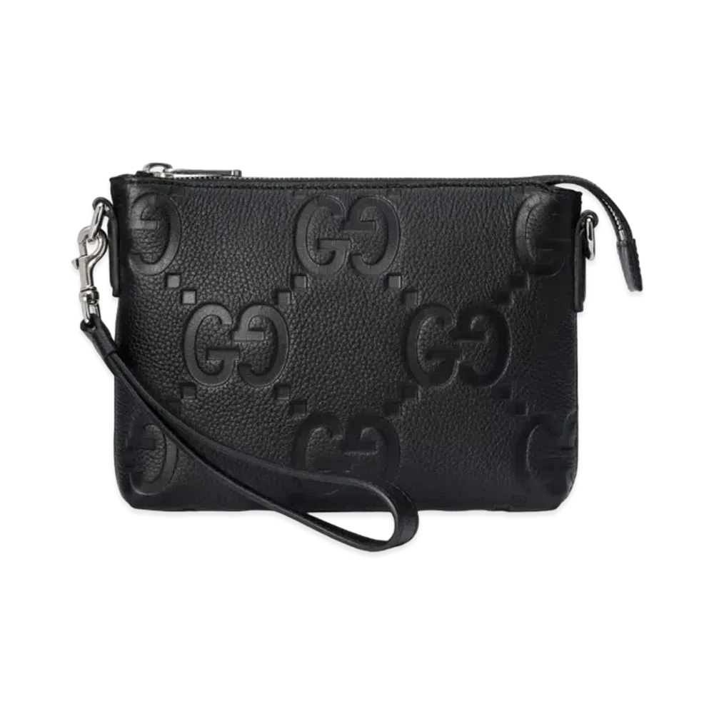 GUCCI Jumbo GG Small Messenger Bag "Black"