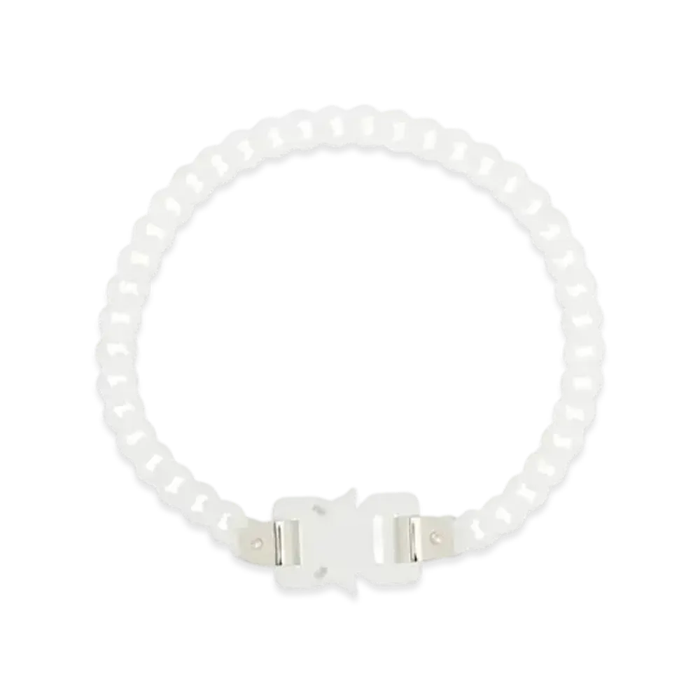 1017 ALYX 9SM Clasp-Fastening Chain Necklace "Clear"