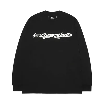 NEIGHBORHOOD x Futura Laboratories Crew L/S T-Shirt "Black"