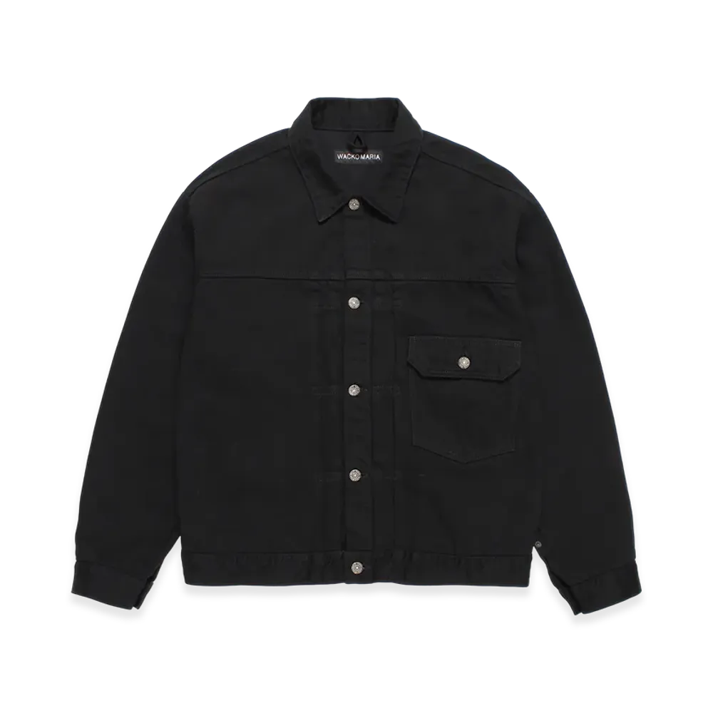WACKO MARIA Denim Trucker Jacket "Black"
