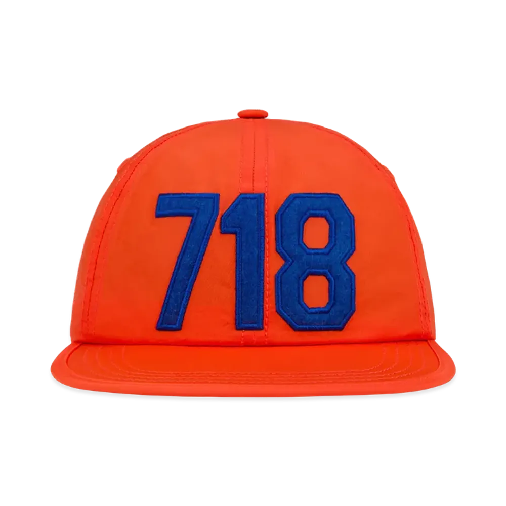 DENIM TEARS Zip Code Hat "Orange"