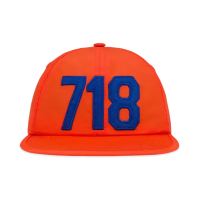 DENIM TEARS Zip Code Hat "Orange"