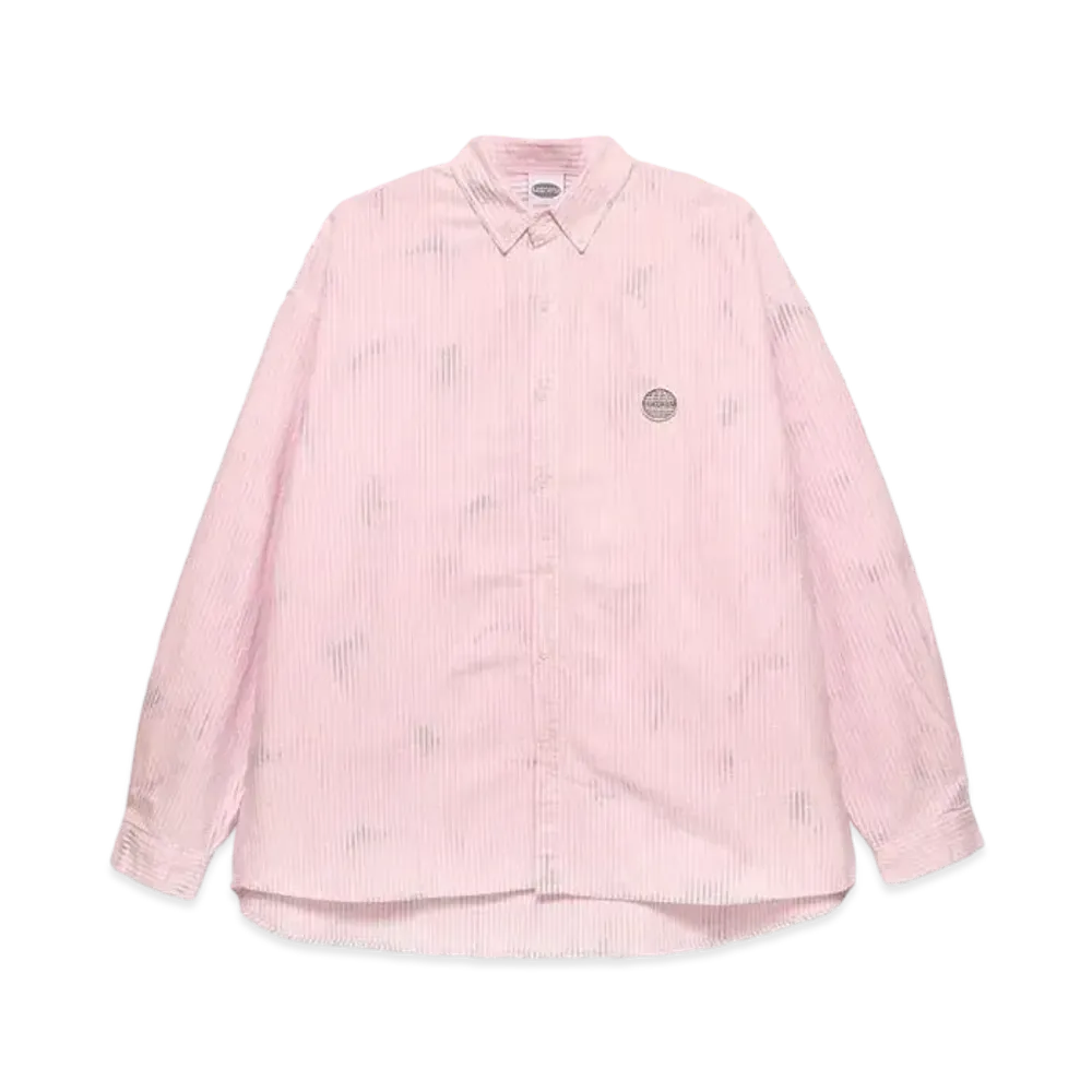 Paragraph Metal Logo Oxford Shirt "Red"