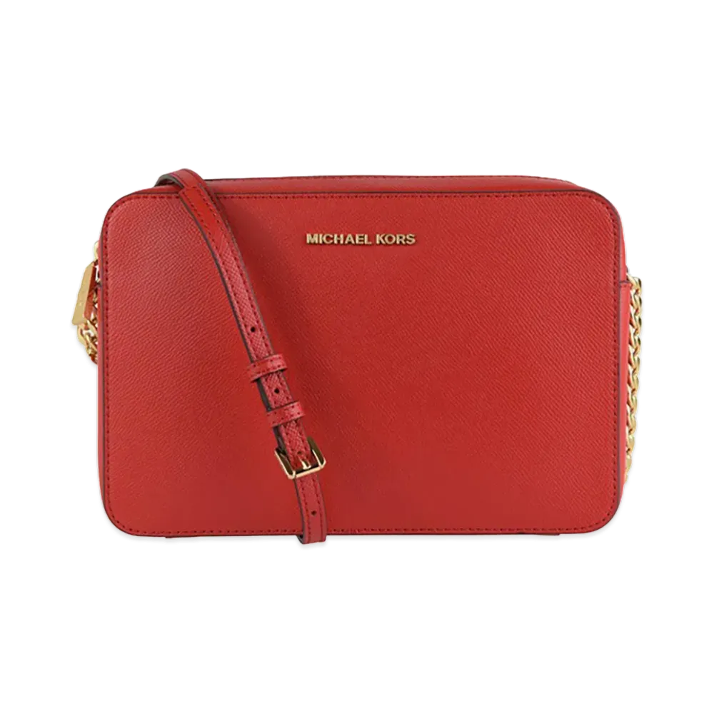 MICHAEL KORS Women's Crossbodies LG EW "Red"