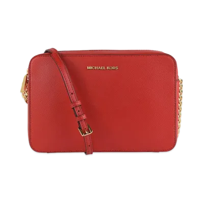 MICHAEL KORS Women's Crossbodies LG EW "Red"