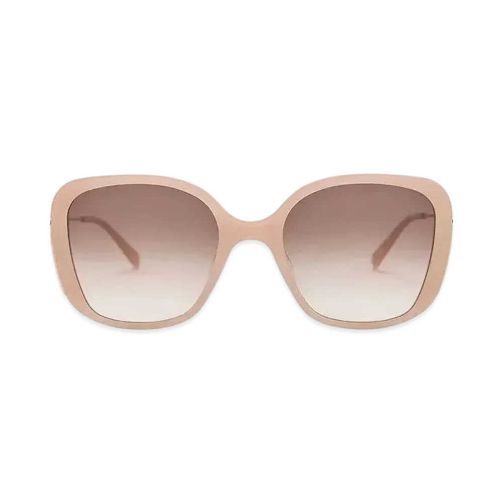 CHARLES & KEITH Recycled Acetate Wide-Frame Butterfly Sunglasses "Pink"