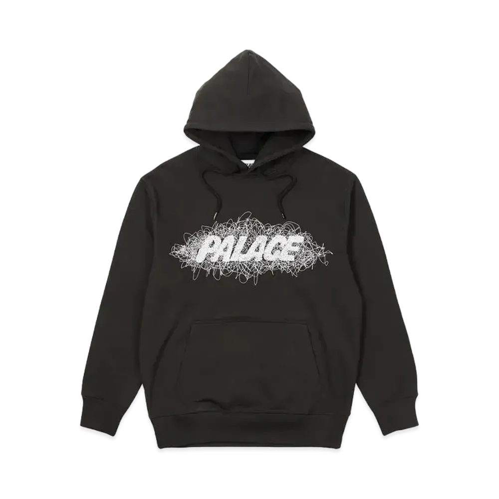 PALACE Sketchy Hood "Black"