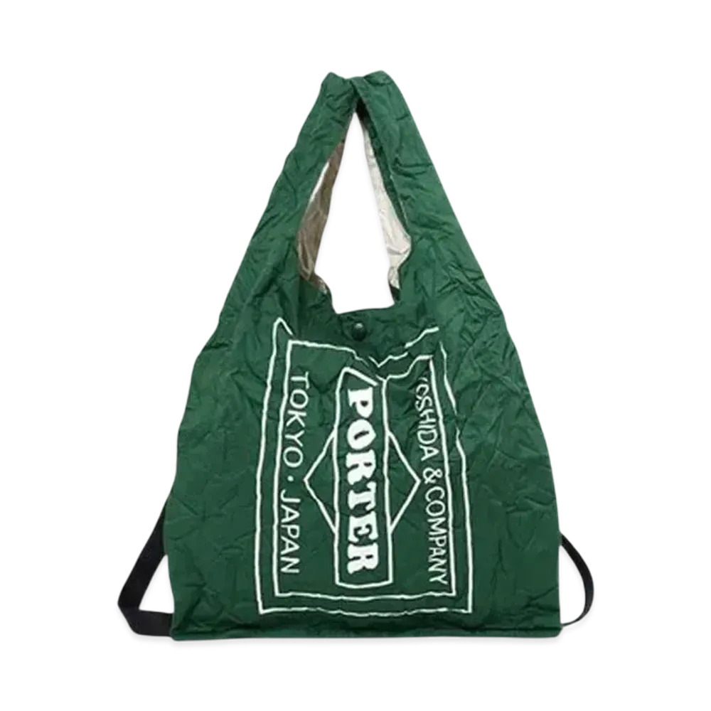 DIGAWEL x PORTER Shopping Bag "Green"