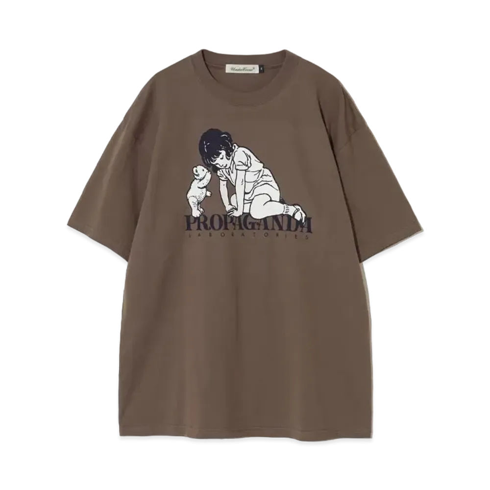 UNDERCOVER 24SS Cotton T-Shirt "Gray Beige"