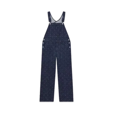 KENZO x Levi's Printed Denim Dungarees "Rinse Blue Denim"