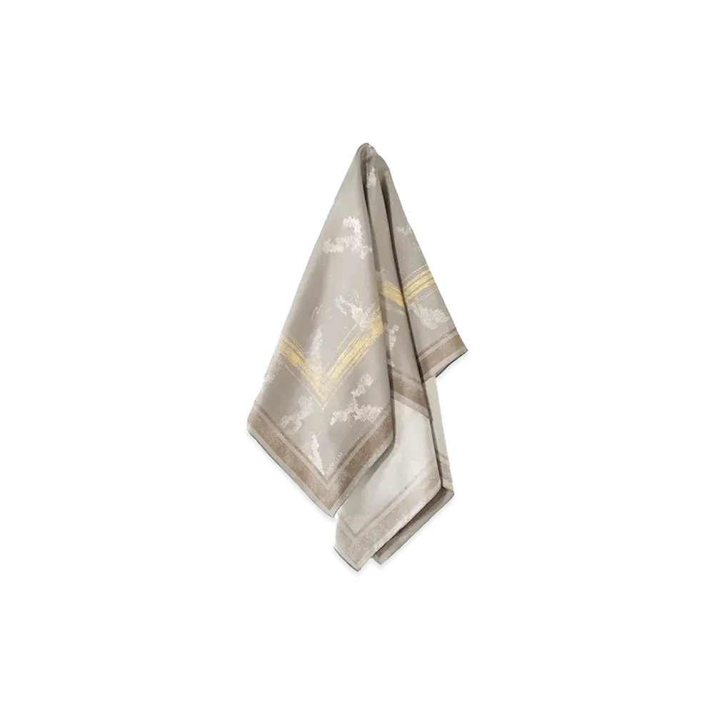 ANCELLM Silk Scalf "Gray"