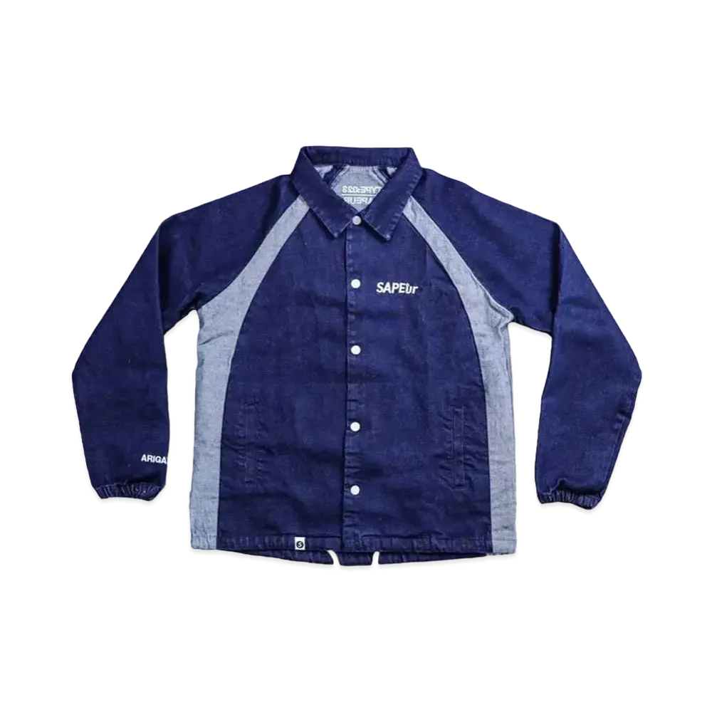 SAPEur DENIM COACH JACKET "Denim"