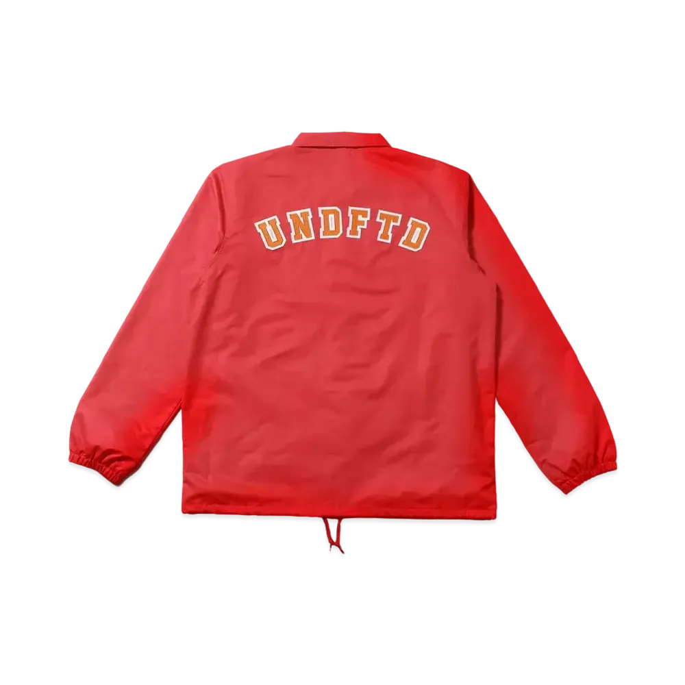 UNDEFEATED CHAMPION COACHES JACKET - C8-R614 "Red"