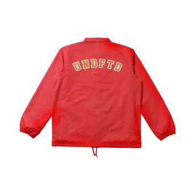 UNDEFEATED CHAMPION COACHES JACKET - C8-R614 "Red"