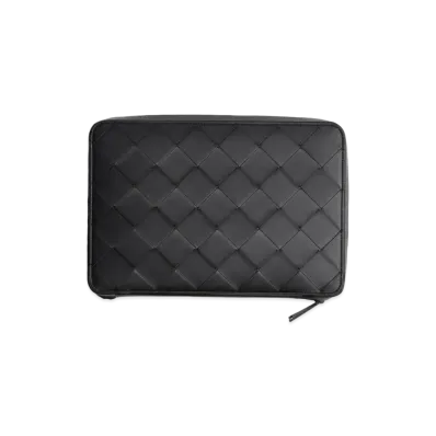 Bottega Veneta Travel Organizer "Black Orange"