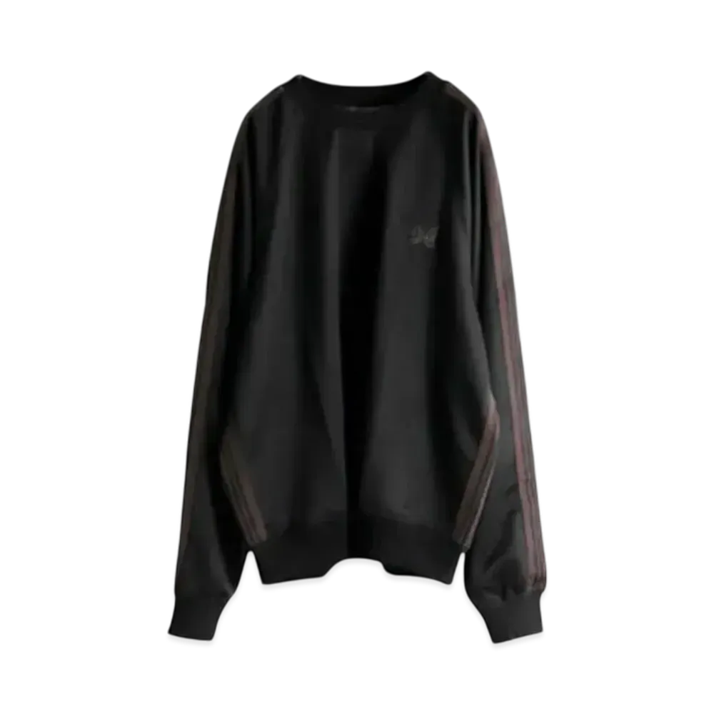 NEEDLES Poly Smooth Truck Crewneck Jacket "Black" PU272