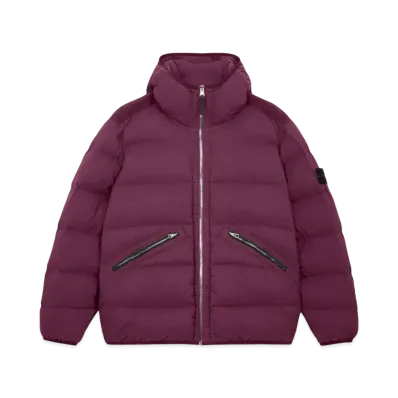 Stone Island 43128 Seamless Tunnel Nylon Down -TC "Burgundy"
