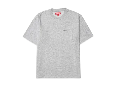 Supreme S/S Pocket Tee "Heather Grey" (26SS)