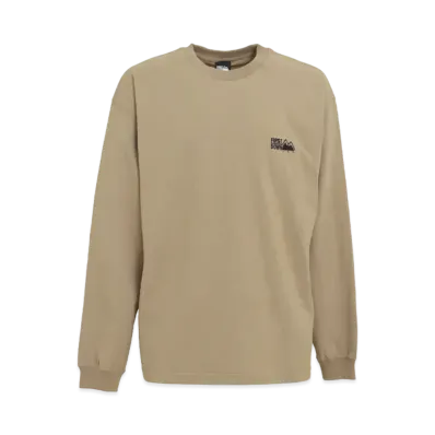 FIRST DOWN LOGO L/S T "Taupe"