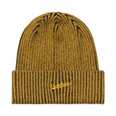 UNDEFEATED Cuffed Rib Beanie "Yellow"