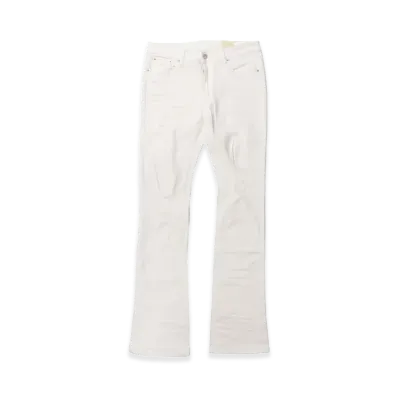 mnml X598 Skinny Stacked Denim "White"