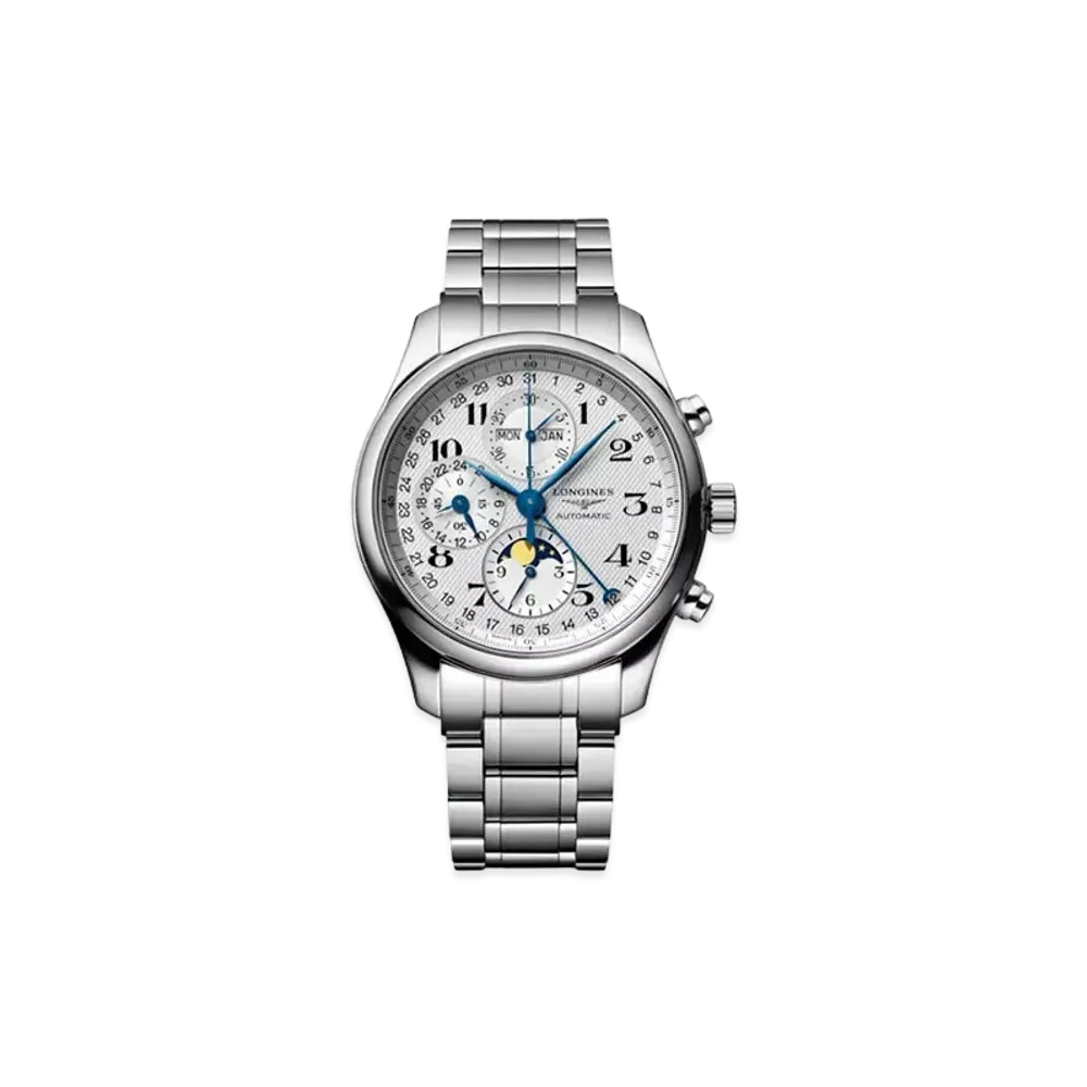Longines Master Collection 42.00mm "Silver Barleycorn/Stainless Steel" L2.773.4.78.6