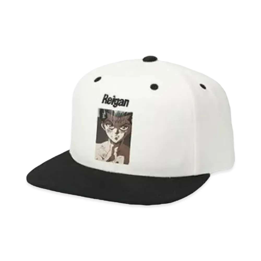 WIND AND SEA x 幽☆遊☆白書 S/S Cap (Reigan-Yusuke) "White/Black"