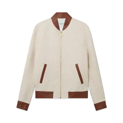 Casablanca Monogram Jacquard Souvenir Jacket "Off-White"