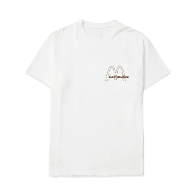 Travis Scott Cactus Jack x McDonald's Vintage Action T-Shirt "White"