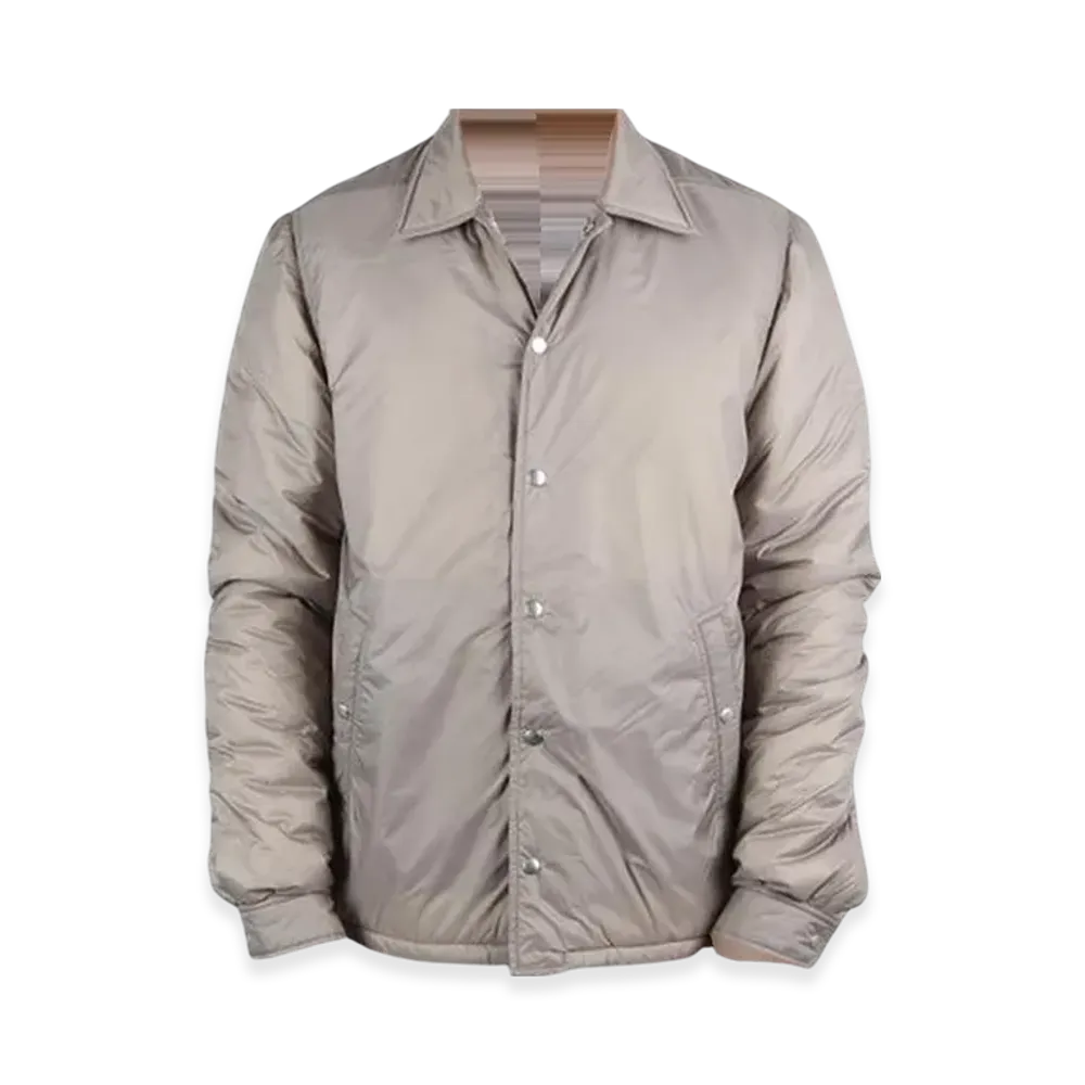 Rick Owens Snap Front Padded Jacket "Dust"