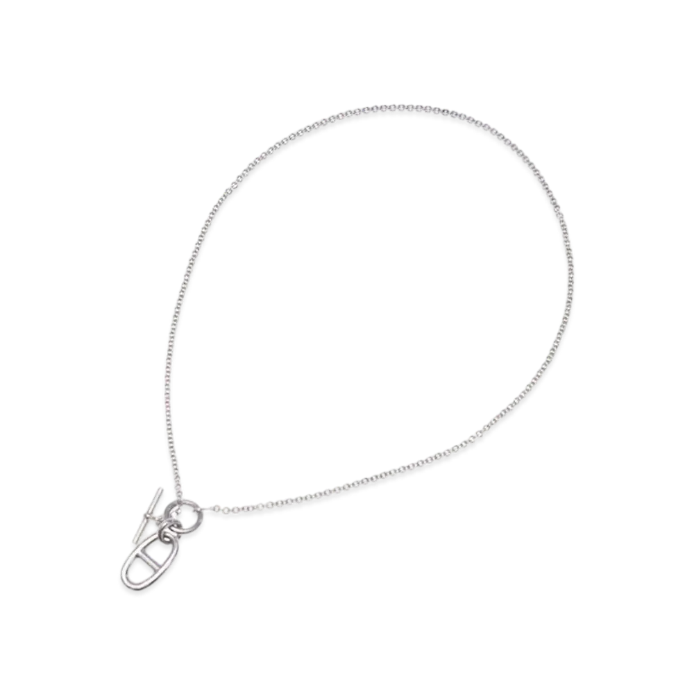 Hermes Chaine D'ancre SV925 Necklace "Silver"