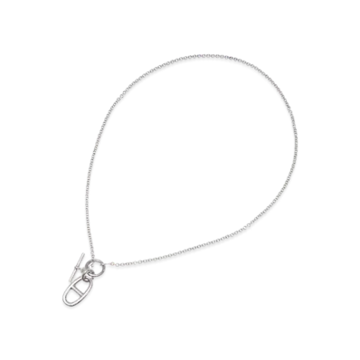 Hermes Chaine D'ancre SV925 Necklace "Silver"