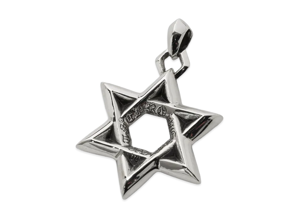 Chrome Hearts Star Of David Large "Silver"