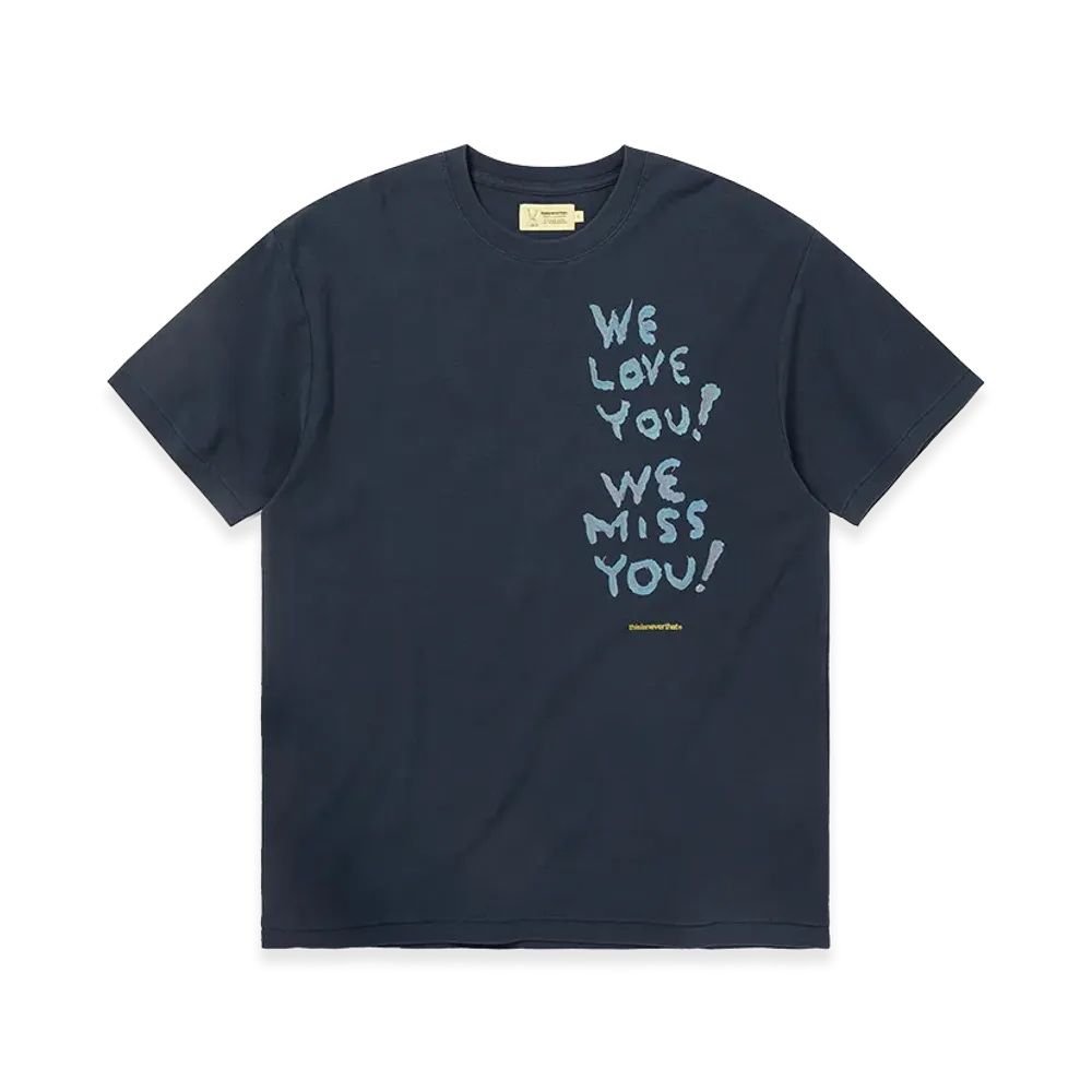 thisisneverthat x Daniel Johnston Kirby Tee "Navy"