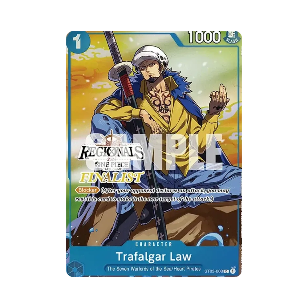 トラファルガー・ロー C [ST03-008]【英語版】(プロモーションカード「オンライン地域 ファイナリストカードセット 2024 Vol.2」)