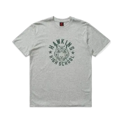 Nike x Stranger Things Hawkins High Tee "Grey"
