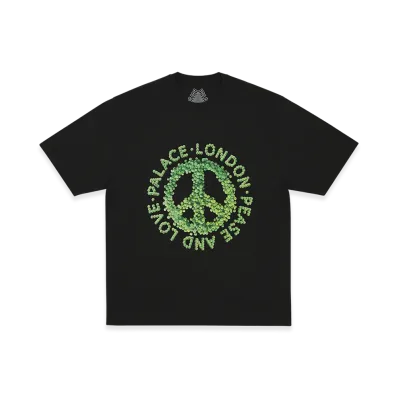 PALACE Pease And Love T-Shirt "Black"
