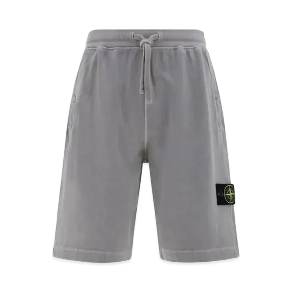 Stone Island 63460 Old Treatment Bermuda Shorts - 24SS "Dust Gray"