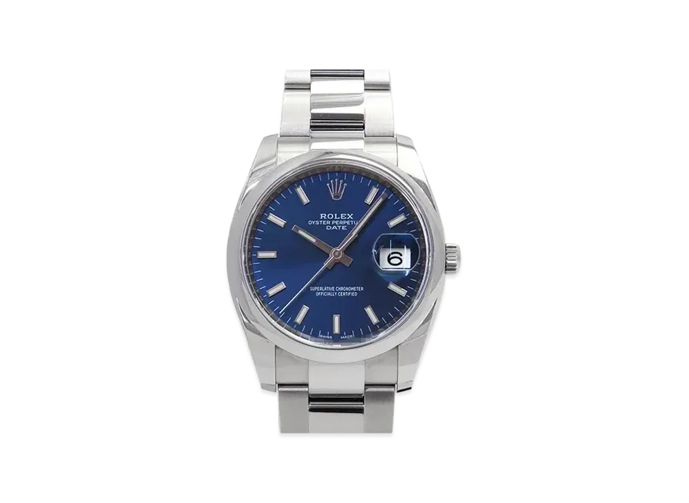 ROLEX Oyster Perpetual Date "Blue/Stainless Steel"
