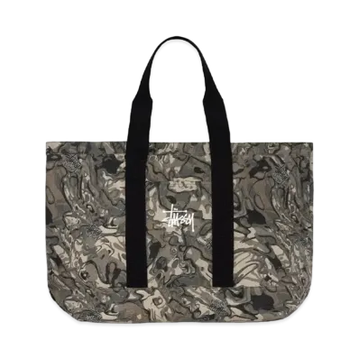 Stussy Canvas Extra Large Tote Bag "Veil Camo"