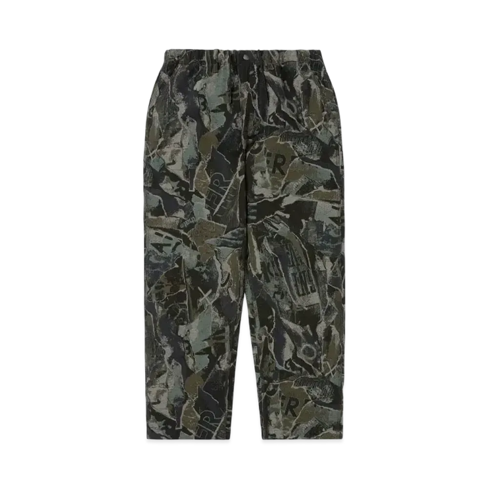 thisisneverthat Jacquard Loose Pant "Black"