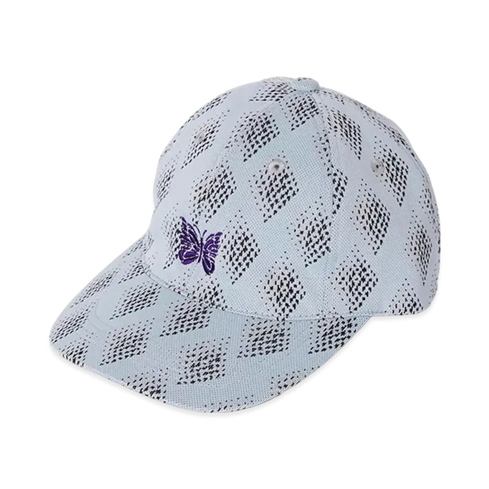 NEEDLES x Studious Baseball Cap - Poly Jacquard "Blue"