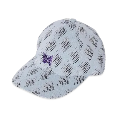 NEEDLES x Studious Baseball Cap - Poly Jacquard "Blue"
