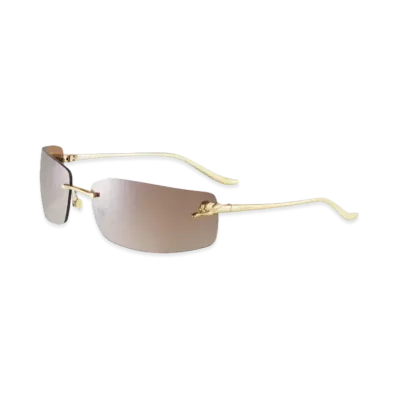 Cartier Panthere de Cartier Sunglasses "Brown Gradient"