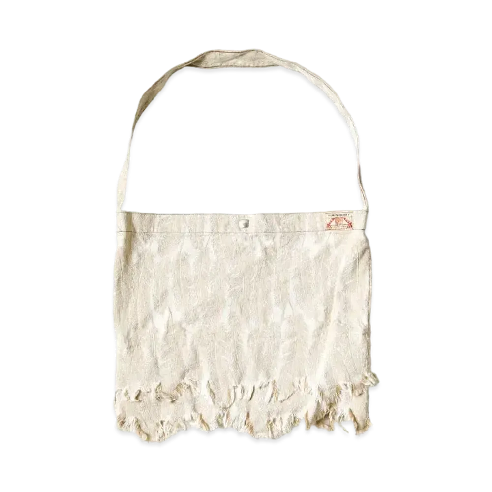 KAPITAL 12oz Magpie Denim Medicine Bag (Big) "Kinari"