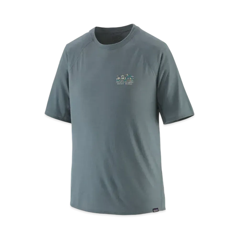 Patagonia Men's Cap Cool Trail Graphic Shirt "Nouveau Green"