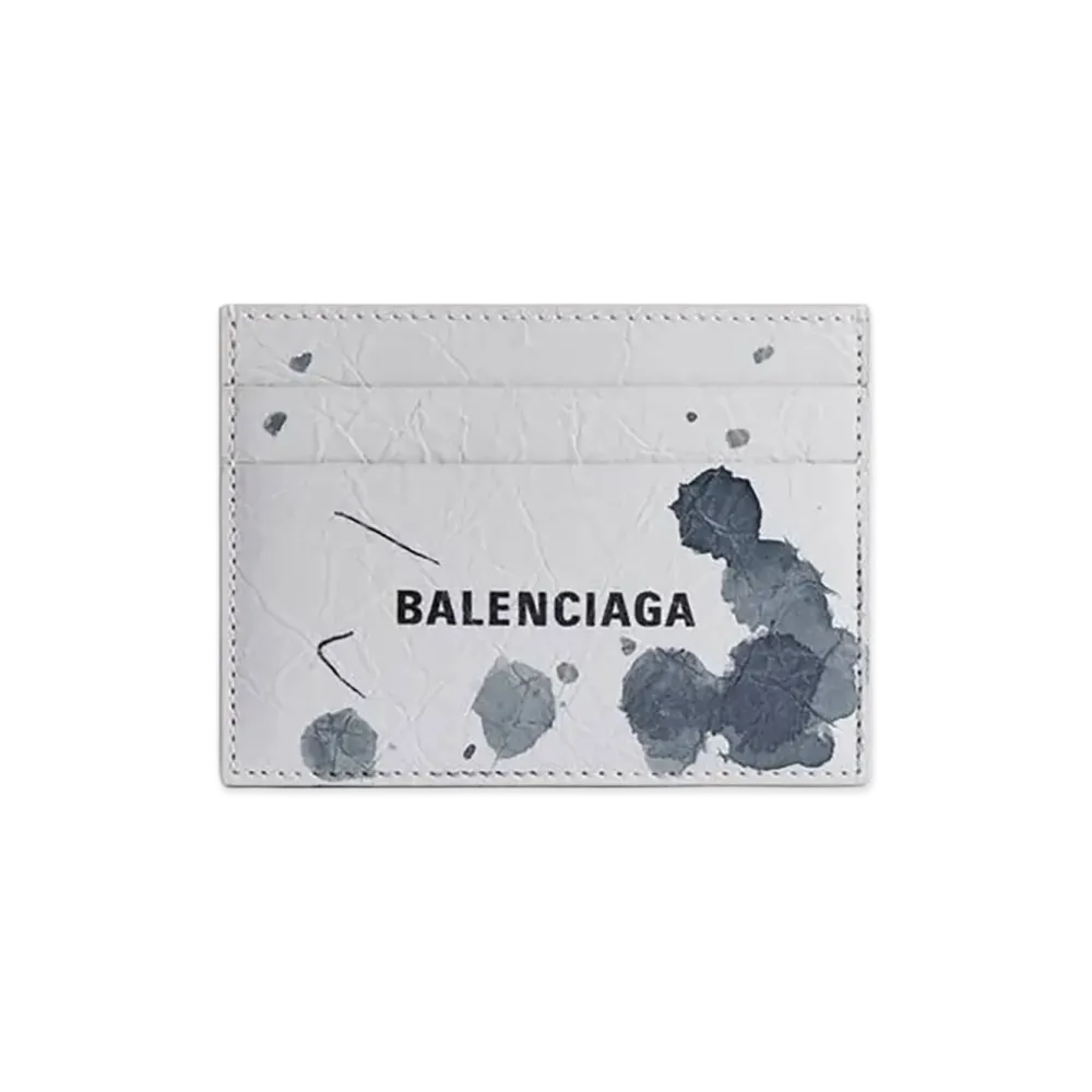 BALENCIAGA Cash Card Holder "Light Grey"